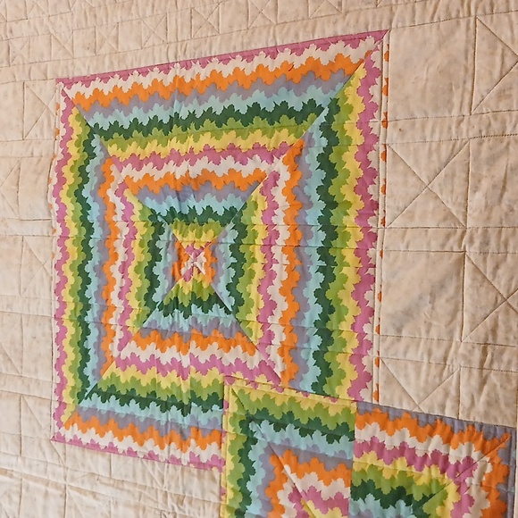 Handmade Colorful Quilt - Picture 8 of 14